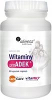ALINESS ADEK COMPLEX witamina A D E K2 MK-7 Odporność Wzrok Witamina E