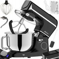 Robot Planetarny Kuchenny z Podgrzewaną Misą 5,5L Waga Timer Akcesoria