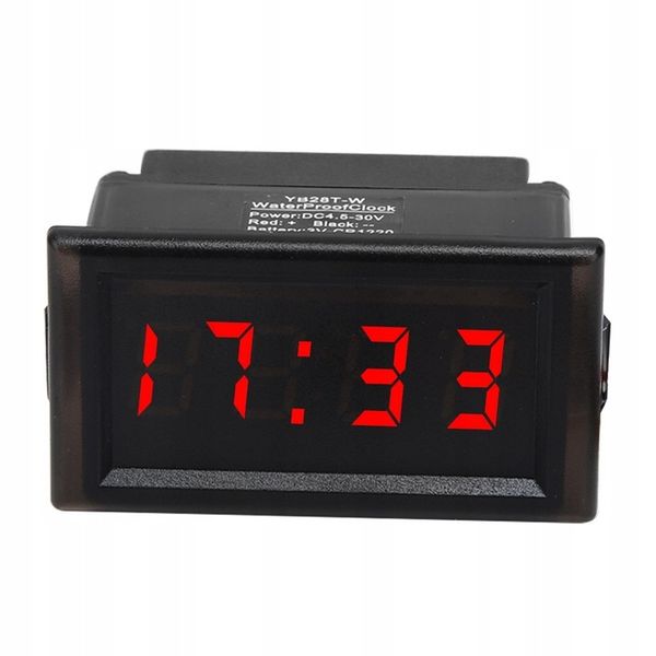 LUMINOUS CYFROWY ZEGAR SAMOCHODOWY LED zdjęcie 3