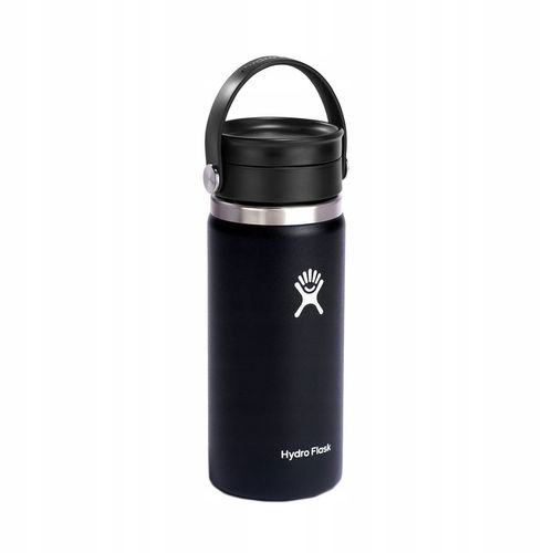Butelka termiczna Hydro Flask Wide Flex Sip 470 ml czarna W16BCX001 470 ml na Arena.pl