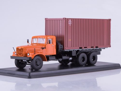KRAZ-257B1 Container Truck (orange) na Arena.pl