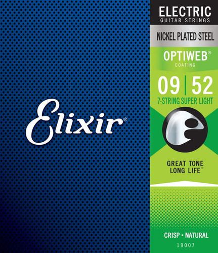 Elixir struny do gitary elektrycznej OPTIWEB 9-52 7-str na Arena.pl
