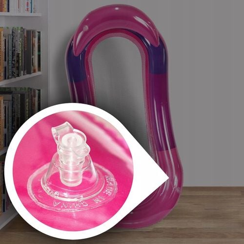 MATERAC DMUCHANY Z SIATKĄ DO PŁYWANIA LEŻAK PLAŻOWY HAMAK WODNY NA BASEN na Arena.pl