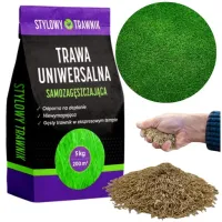 TRAWA ZAGĘSZCZAJĄCA ODPORNA NA DEPTANIE dekoracyjna UNIWERSALNA 400 m² 10kg