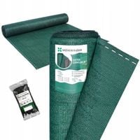 SIATKA CIENIUJĄCA 62% MATA OSŁONOWA MASKUJĄCA NA PŁOT OGRODZENIE