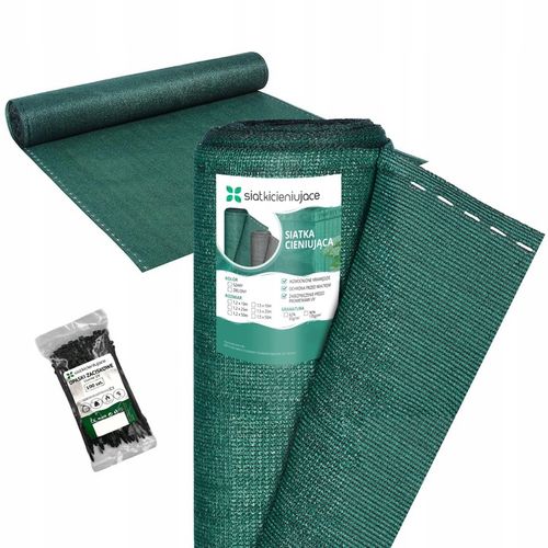 SIATKA CIENIUJĄCA 62% MATA OSŁONOWA MASKUJĄCA NA PŁOT OGRODZENIE na Arena.pl