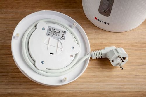 CZAJNIK ELEKTRYCZNY BEZPRZEWODOWY BIAŁY 2000W 1,8l STRIX ELDOM C240SB na Arena.pl