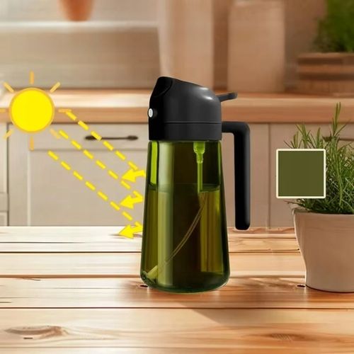 SPRYSKIWACZ SZKLANY DO OLIWY OLEJU OCTU DOZOWNIK W SPRAYU ROZPYLACZ 470 ML na Arena.pl