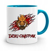 Kubek Błękitny Dla Chłopaka Dziki Chłopak Z Nadrukiem Ze Zdjęciem