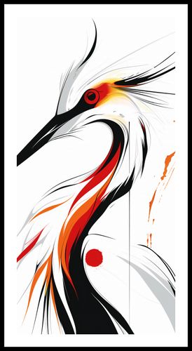 Plakat 50x100cm Bocian na Arena.pl