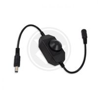 ŚCIEMNIACZ LED 6A 12V-24V KOMPAKTOWY IP20 ZASILANIE DC 5,5