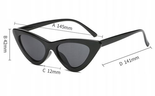 Okulary KOCIE OCZY Przeciwsłoneczne BRĄZ HIT2018 na Arena.pl