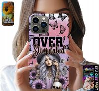 ETUI DO IPHONE 13 PRO - OVER STIMULATED, NASTOLETNIE WZORY, CASE