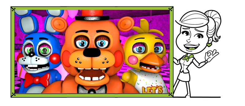 Bidon Junior FNAF Five Nights at Freddy's zdjęcie 2