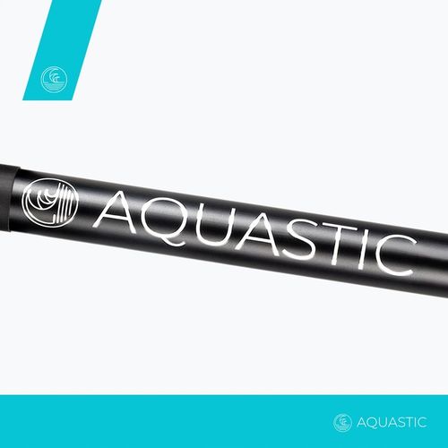 Wiosło kajakowe 2-częściowe AQUASTIC 220 cm czarne na Arena.pl