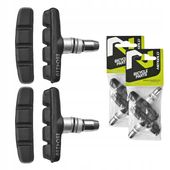 Klocki hamulcowe rowerowe 2 komplety V-brake do roweru 4 sztuki na 2