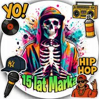 OPŁATEK NA TORT 20CM - MUZYKA HIP HOP DEKORACJA URODZINOWA + IMIĘ 15CM 18CM