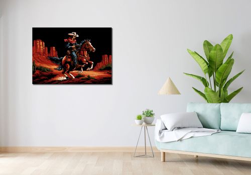 Obraz 100x70cm Galop przez Prerię na Arena.pl