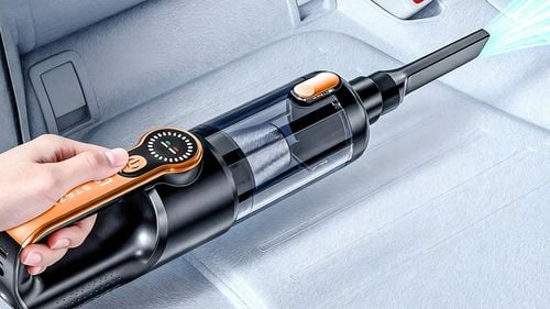 Odkurzacz samochodowy do auta ręczny cyklonowy bezprzewodowy USB 17 na Arena.pl
