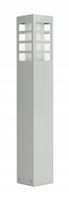 Lampa słupek ogrodowy zewnętrzny industrialny szary 50 cm IP54 SU-MA