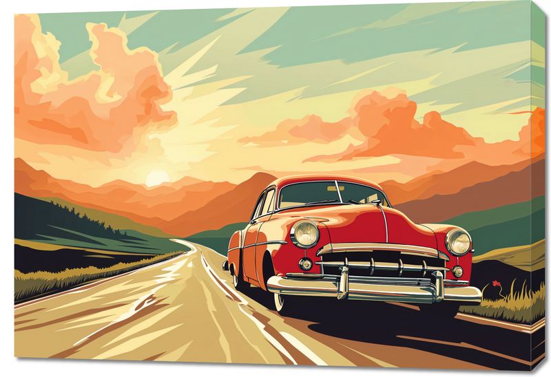 Obraz 100x70cm Przygoda Czeka zdjęcie 1