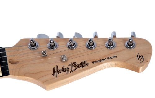 Gitara elektryczna 3/4 dla nastolatka Harley Benton ST-Junior BK CZARNA na Arena.pl