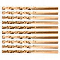 Wiertła do metalu HSS-Co 4.8 mm 10 szt. NEO TOOLS