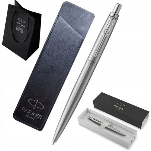 Długopis Parker Jotter XL Stalowy Srebrny Grawer na Prezent etui Walentynki na Arena.pl