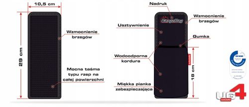 Organizer torba do bagażnika + pokrowiec gaśnicy na Arena.pl