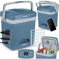 Lodówka turystyczna Berdsen Icemax 26 litry tryb ECO - niebieska