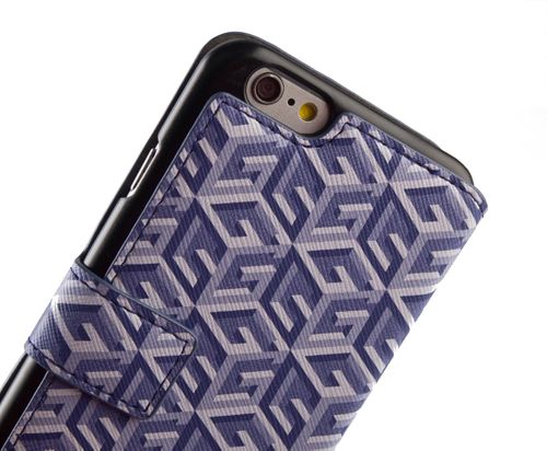 GUESS BOOK G-CUBE Apple iPhone 6/6S 4,7 - BLUE na Arena.pl