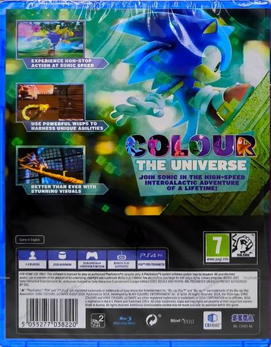 SONIC COLOURS ULTIMATE / NOWA / PO POLSKU/ PS4 na Arena.pl