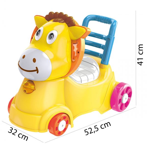 WOOPIE BABY Chodzik Jeździk Nocnik 3w1 Osiołek zdjęcie 15