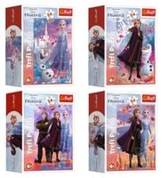 puzzle 54 mini w świecie anny i elsy 54173