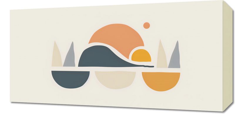 Obraz 60x30cm Pagórki Wyniosłości zdjęcie 1
