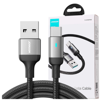 kabel joyroom extraordinary series a10 usb-a / usb-c 3a 1.2 m - czarny