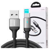 kabel joyroom extraordinary series a10 usb-a / usb-c 3a 1.2 m - czarny