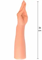 toyjoy get real extreme the hand dong pvc 36 cm - model anatomiczny