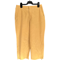 PART TWO Damskie Spodnie Wygodne i Stylowe Żółte Rozmiar 40