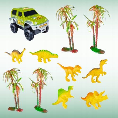 MEGA TOR WYŚCIGOWY DINO PARK DINOZAURÓW 169 EL DINOZAURY SAMOCHODZIK TOR na Arena.pl