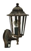 Kinkiet ogrodowy lampion Velence 8218 Rabalux IP43 szklany klosz złoty