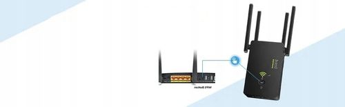 WZMACNIACZ SYGNAŁU WI-FI MOCNY REPEATER 1200MB/S 2.4GGHZ 5GHZ DWUZAKRESOWY na Arena.pl