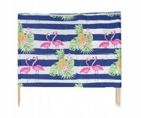 PARAWAN PLAŻOWY WAKACYJNY FLAMINGI -8M POLSKI PRODUKT