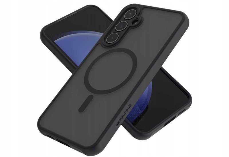Spacecase Hybrid Mag Galaxy S23 Fe Black zdjęcie 6