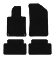 Dywaniki welurowe BASIC Peugeot 508 I 2010-2018 czarne