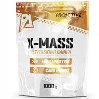PROACTIVE X-MASS GAINER 1000G, CZEKOLADA Odżywka węglowodanowa proszek