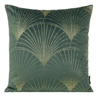 Poszewka dekoracyjna BLINK-21 45x45 ciemnomiętowo/jasnozłota