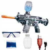 KARABIN PISTOLET AUTOMATYCZNY NA KULKI ŻELOWE AKUMULATOR OKULARY + KULKI