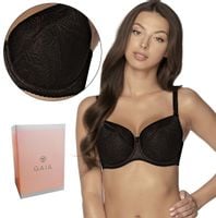 Biustonosz SemiSoft GAIA 594 SANDY czarny CZ2, 75B