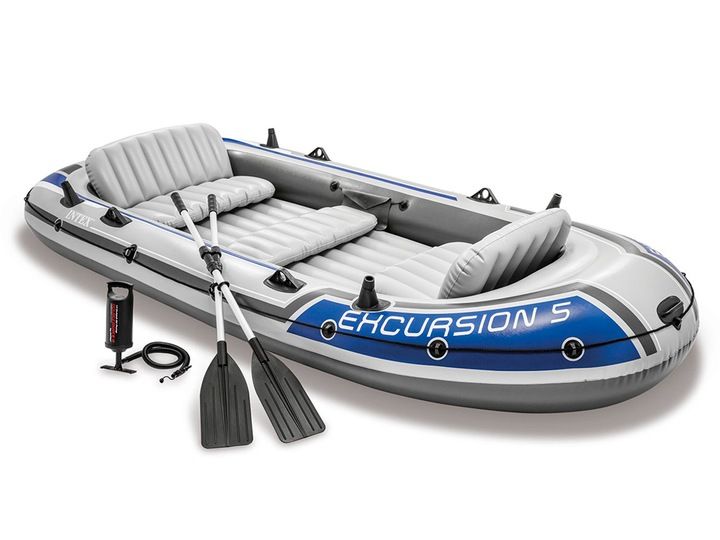 PONTON EXCURSION 5 +WIOSŁA +POMPKA INTEX 68325 zdjęcie 1